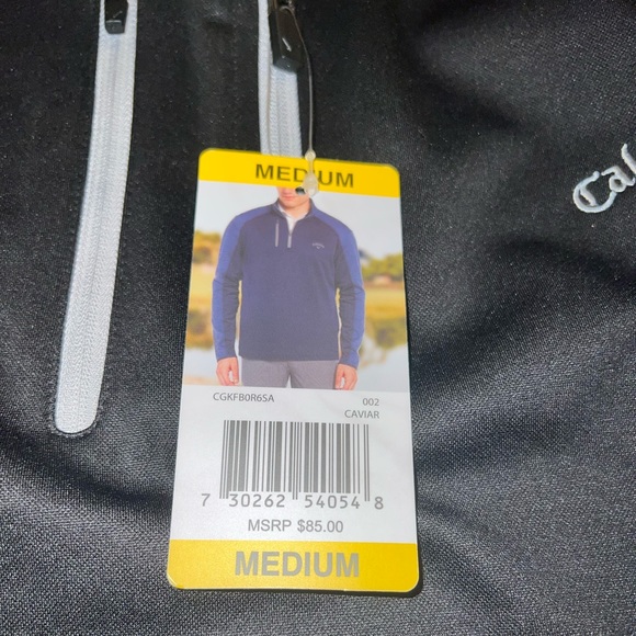 Mens Callaway 3/4 Zip - Picture 4 of 4